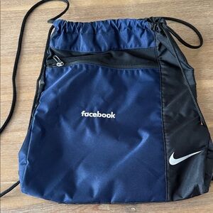 Facebook branded Nike Drawstring Bag